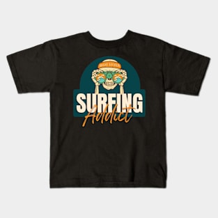 Surfing Addict Kids T-Shirt